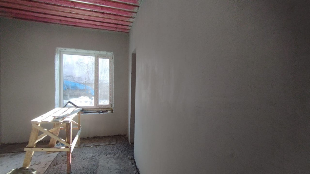 Обложка проекта: Механизированная штукатурка стен за 1 день