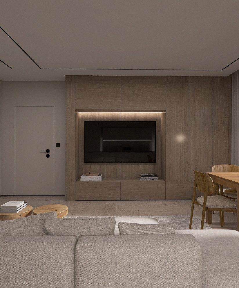 Кухня-гостиная 26 м2