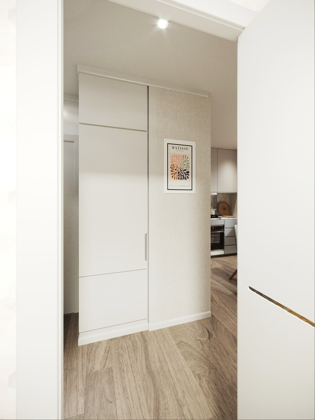 Компактная квартира студия 36.2 кв. м.