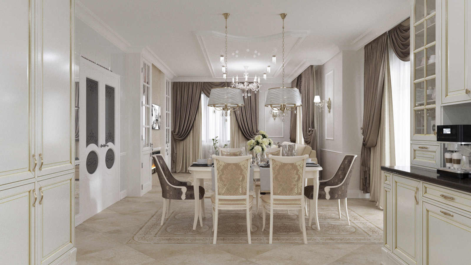 Неоклассика в светлых тонах