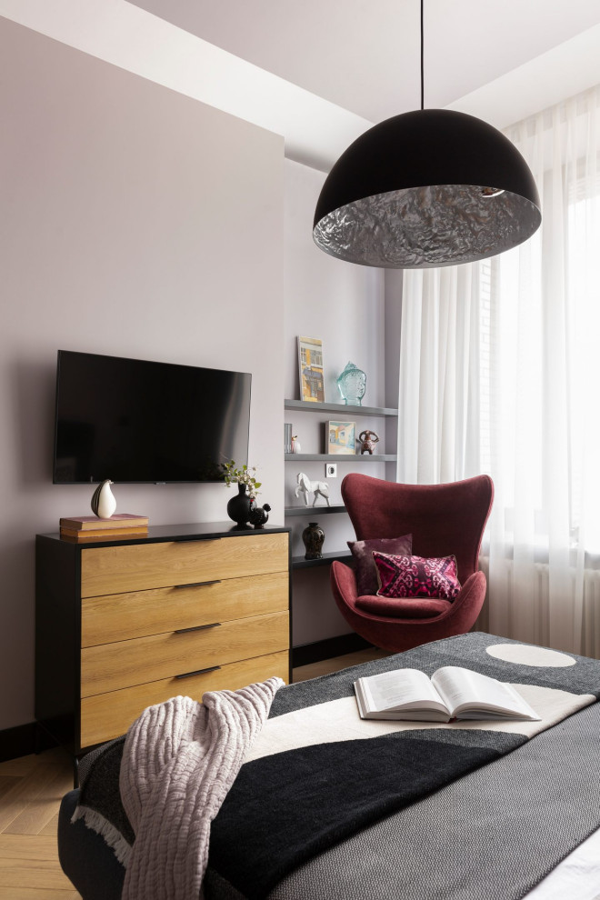 Публикация ElleDecoration.ru Квартира 48 м² в сочной цветовой гамме в Москве