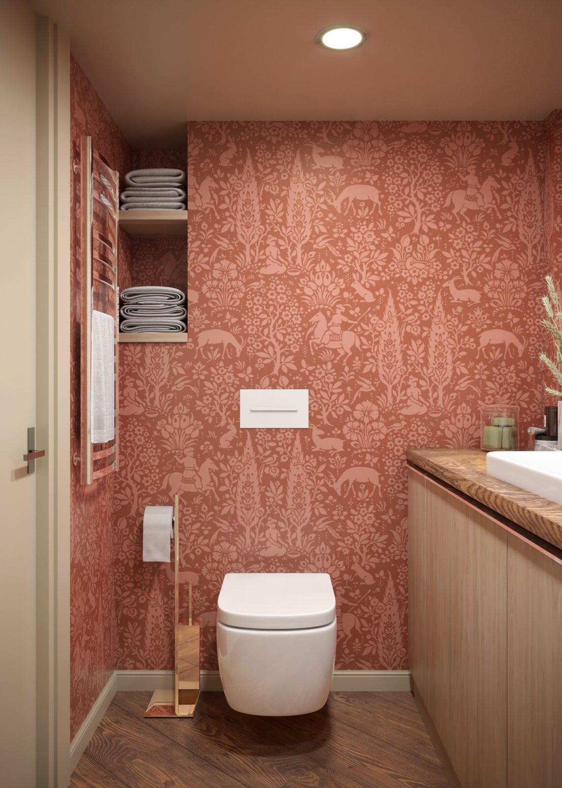 Левое крыло. Санузел