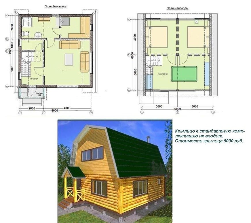 беседки, бани