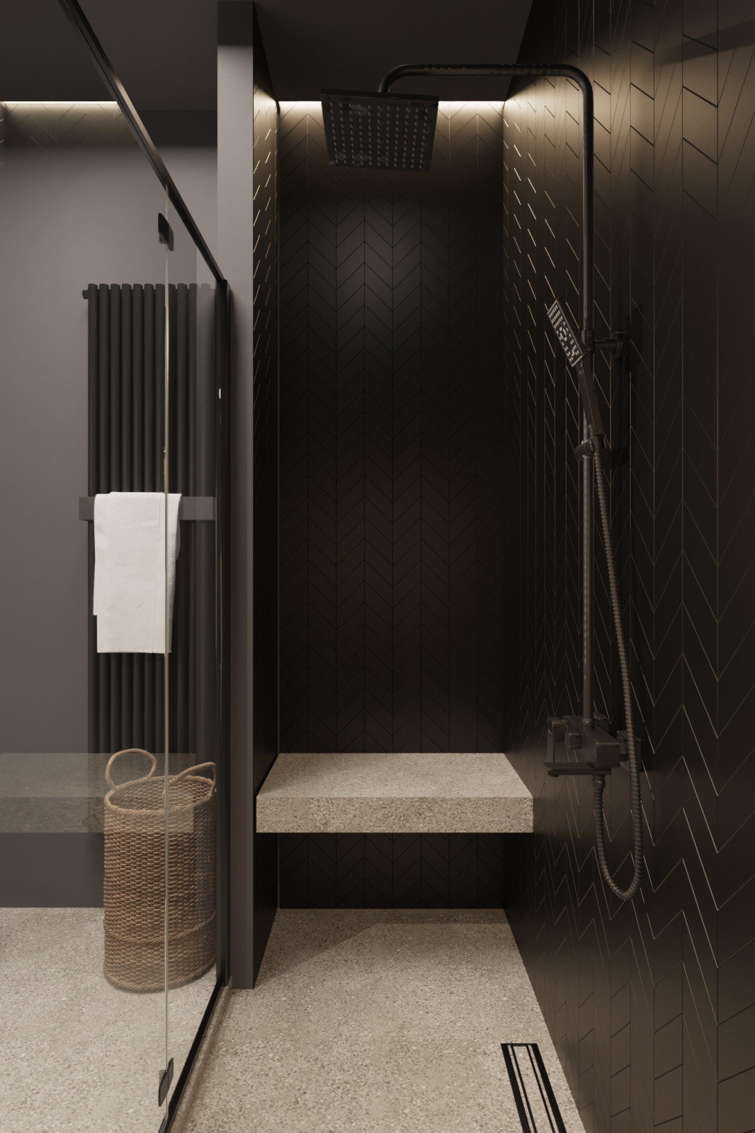 Обложка проекта: Яркий санузел в современном ЖК