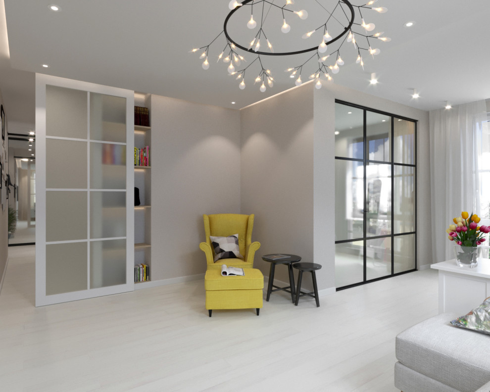 Дизайн проект в ЖК Галактика 66,1 кв.м.