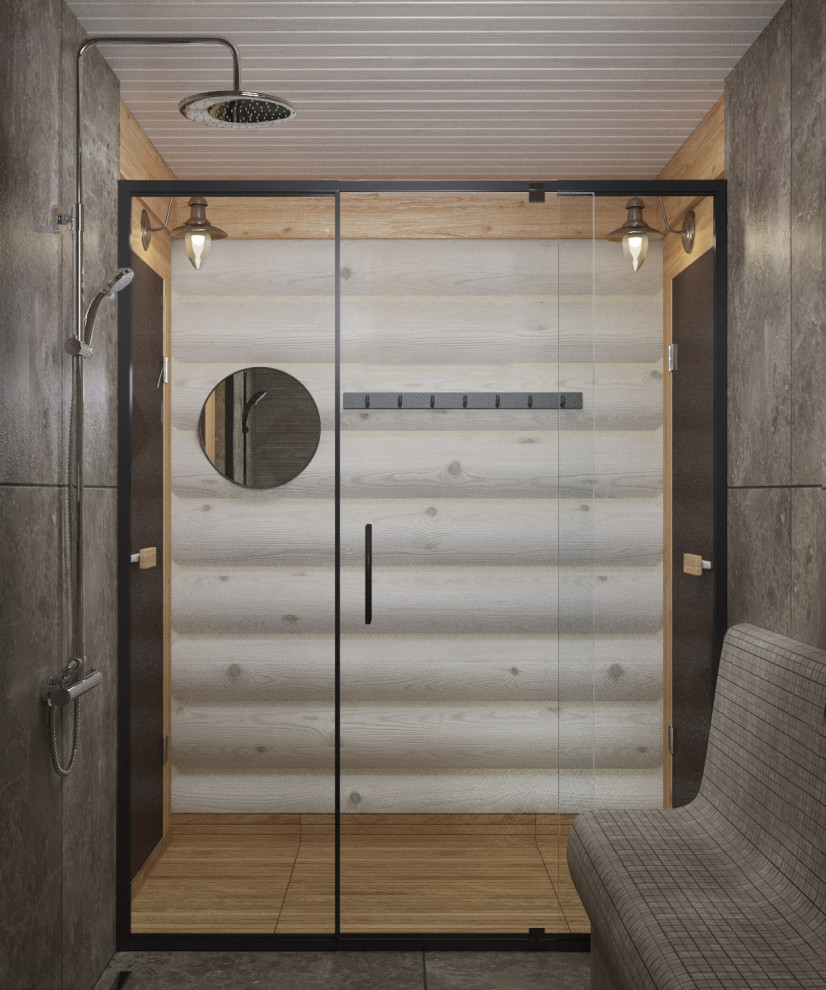 Дом из оцилиндрованного бревна г.Киров