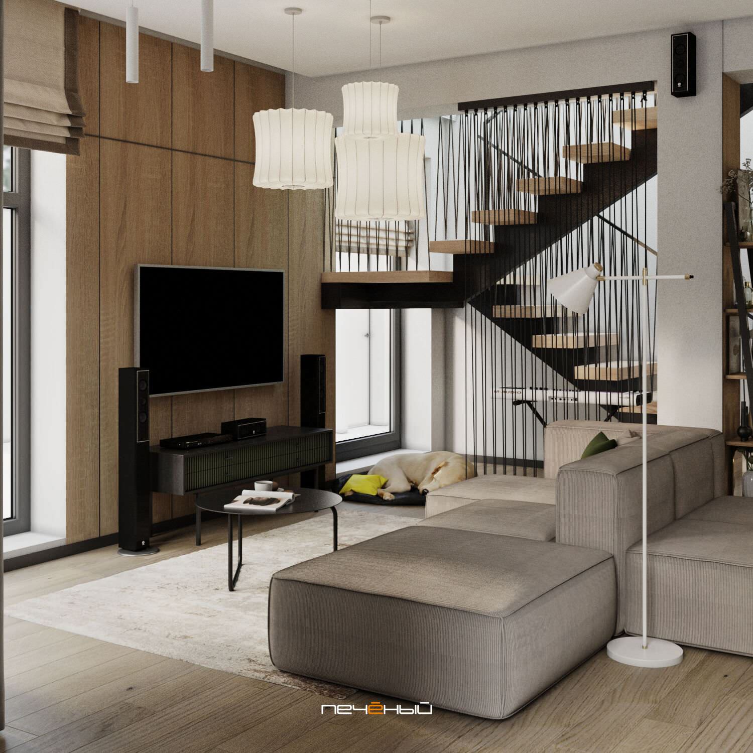 2024 Дизайн дома в современном стиле, 100 м², Подмосковье, Красная Пахра
