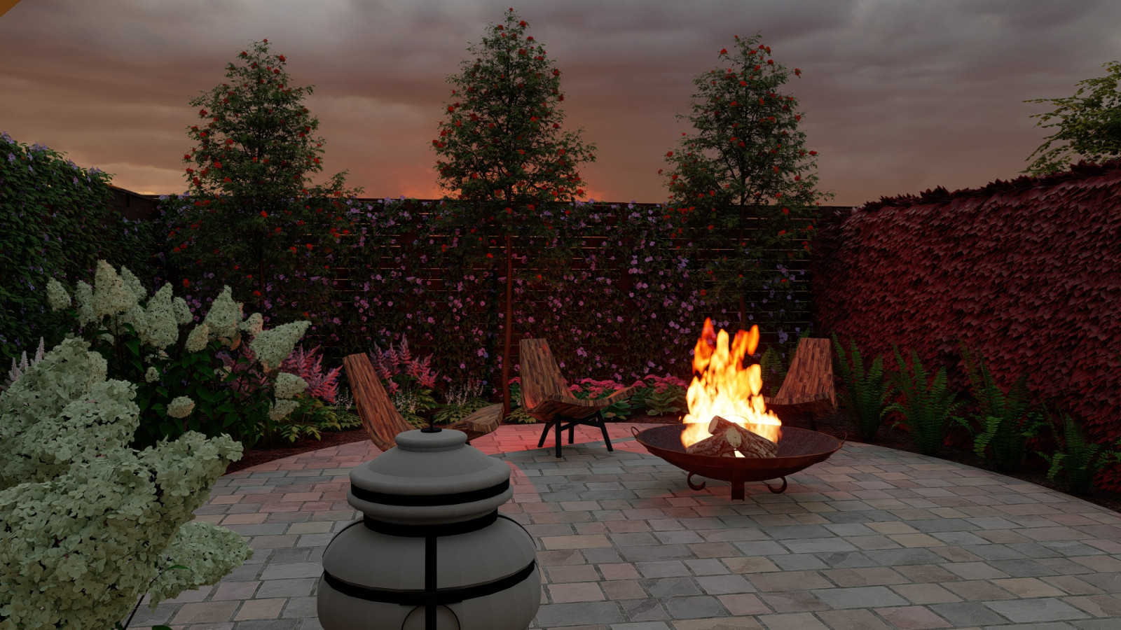 Обложка проекта: Сад Вишневое саке