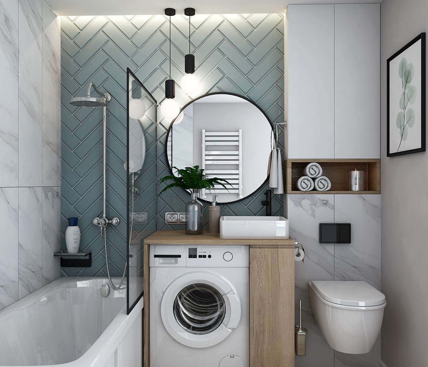 Дизайн маленькой квартиры, 32 кв.м.