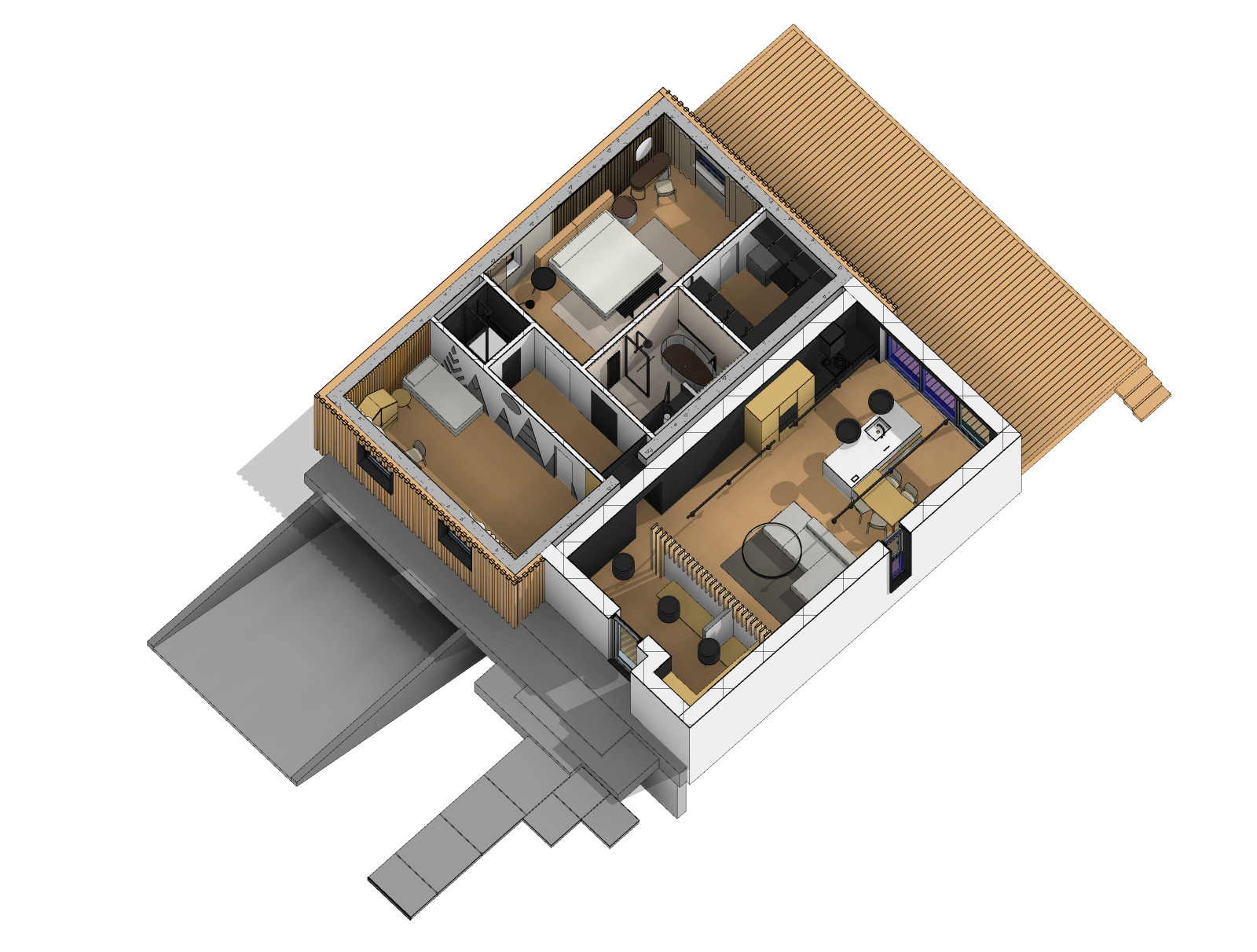 Обложка проекта: Дом под городом