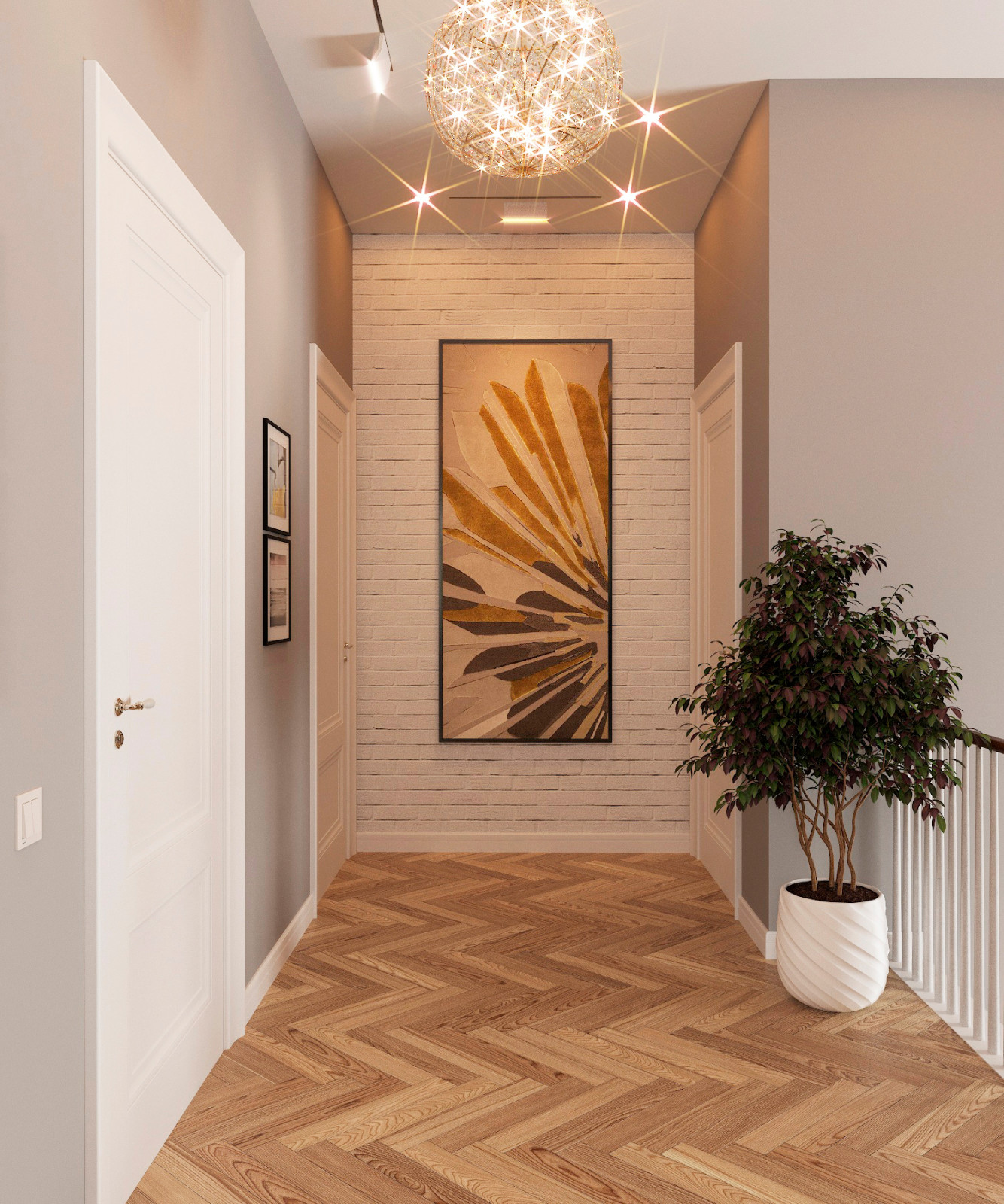 Интерьеры загородного дома в ЖК Олимпийский