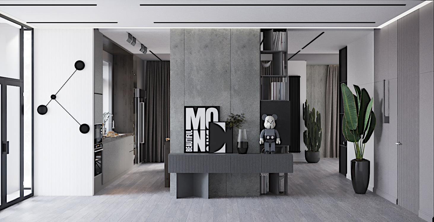 Дом в соснах