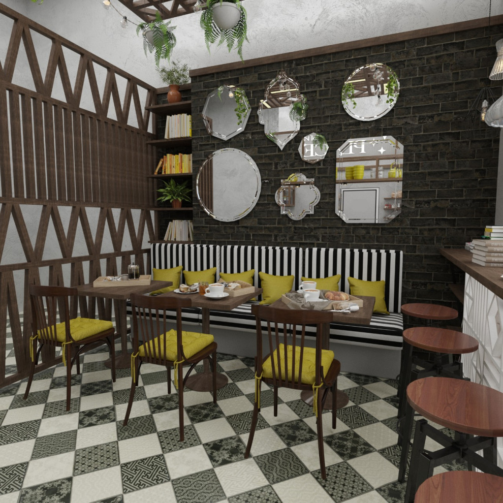 Дизайн-проект интерьера кофейни тот самый PLACE