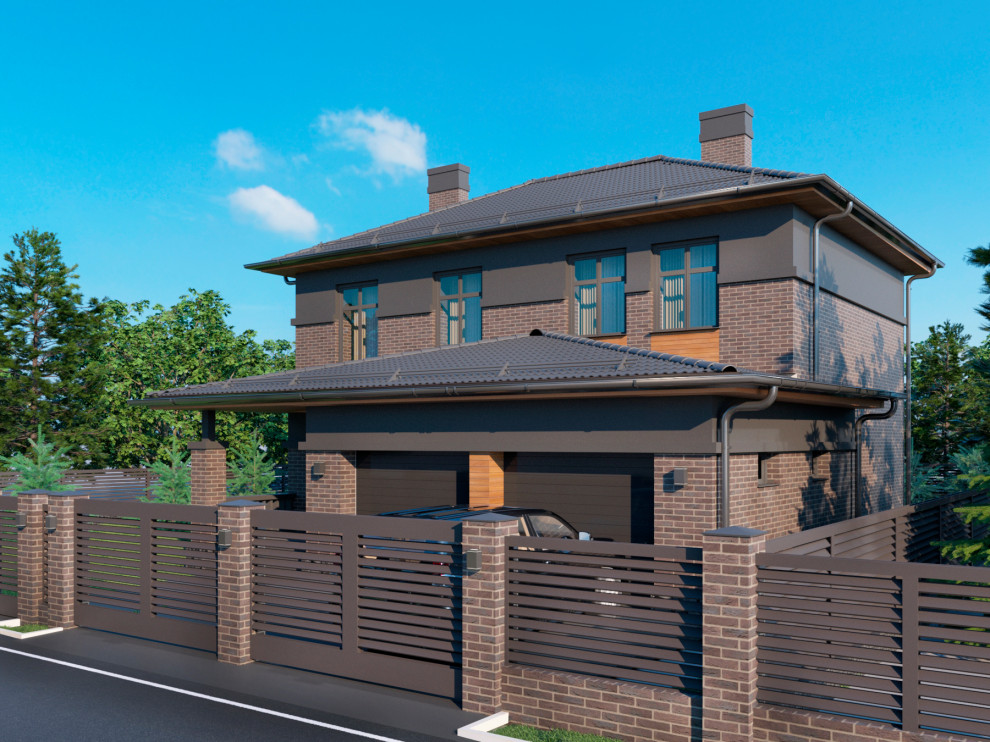 2-х этажный дом п.Ростоши