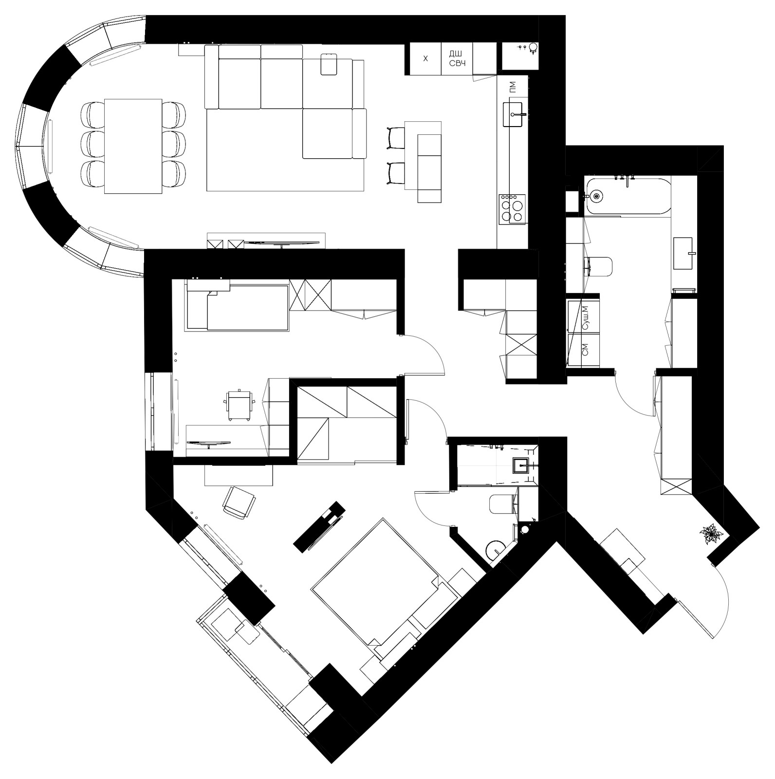 Планировочное решение