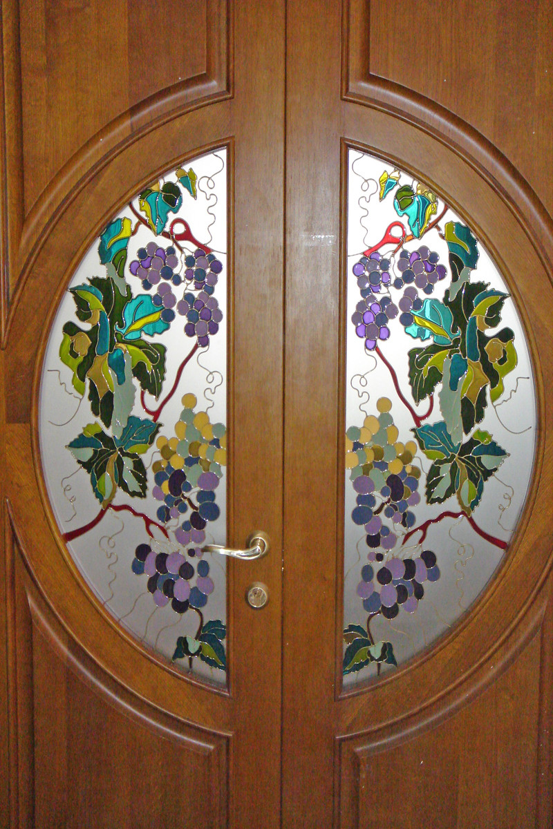 Общая композиция витража