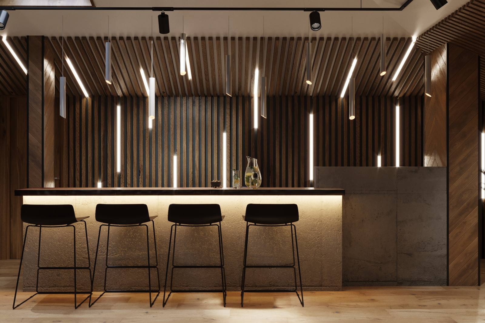 Обложка проекта: КП Клязьминский парк (кинозал на мансарде)