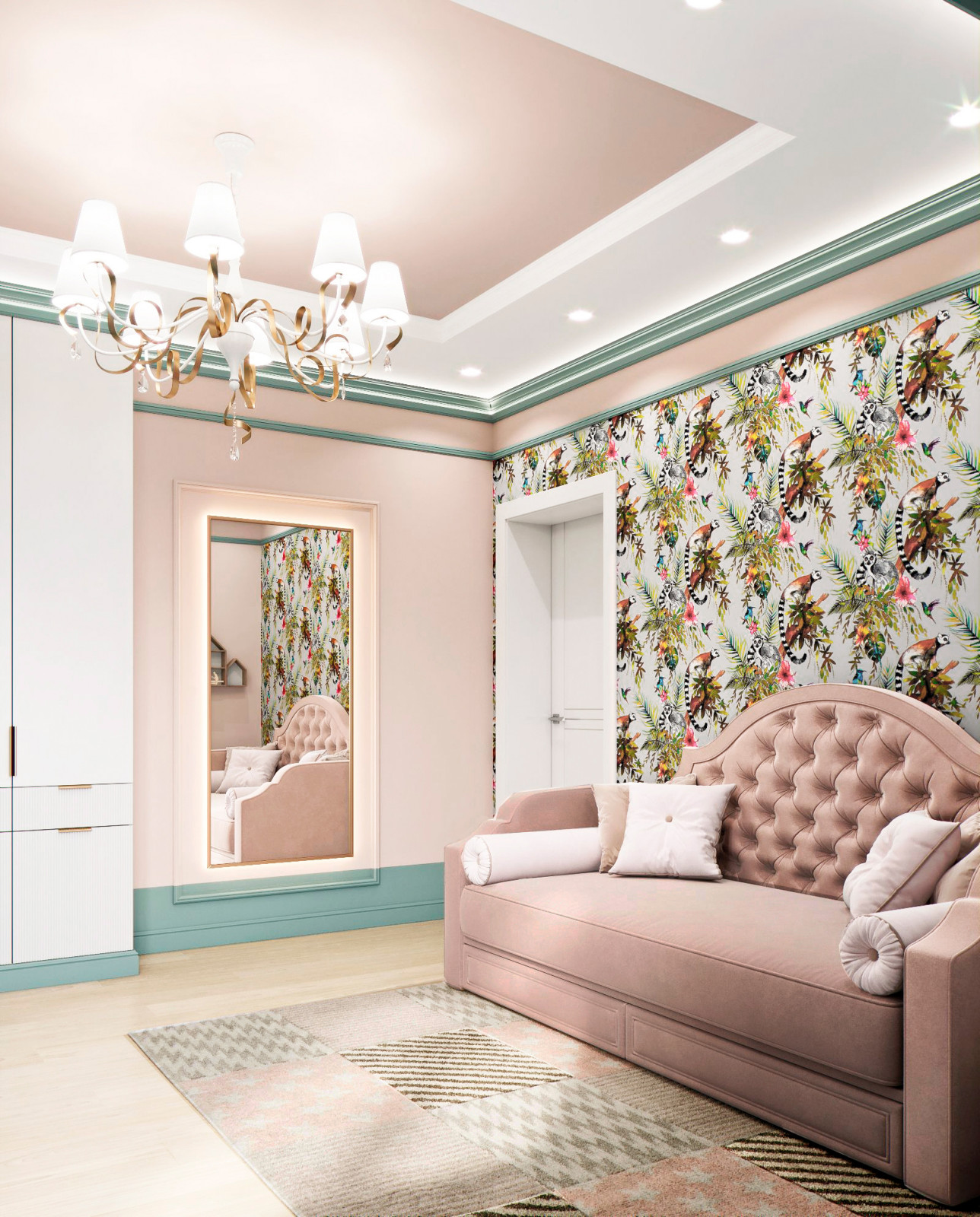 детская комната для юной леди