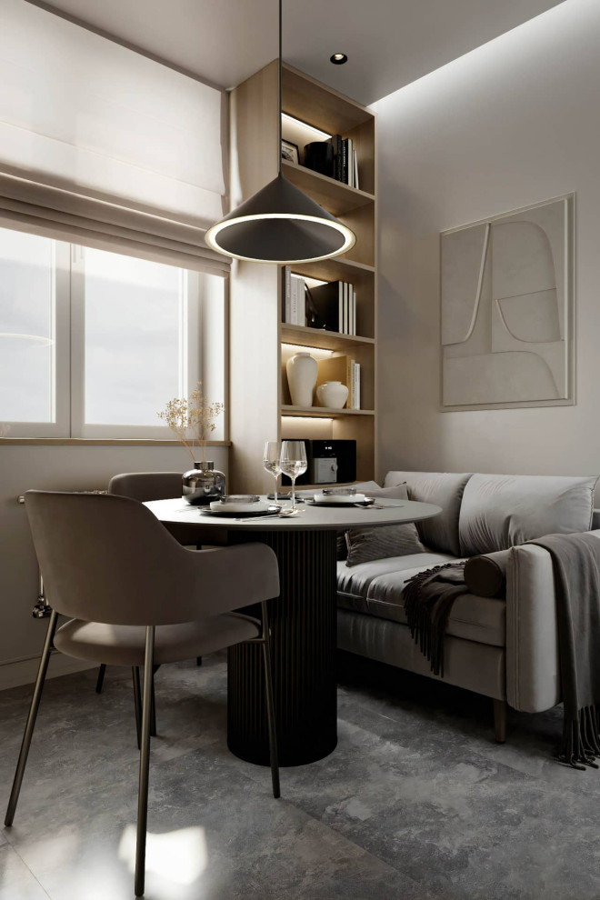 Дизайн и ремонт квартиры в ЖК «Квартал на Никулинской» — Акцент на дерево