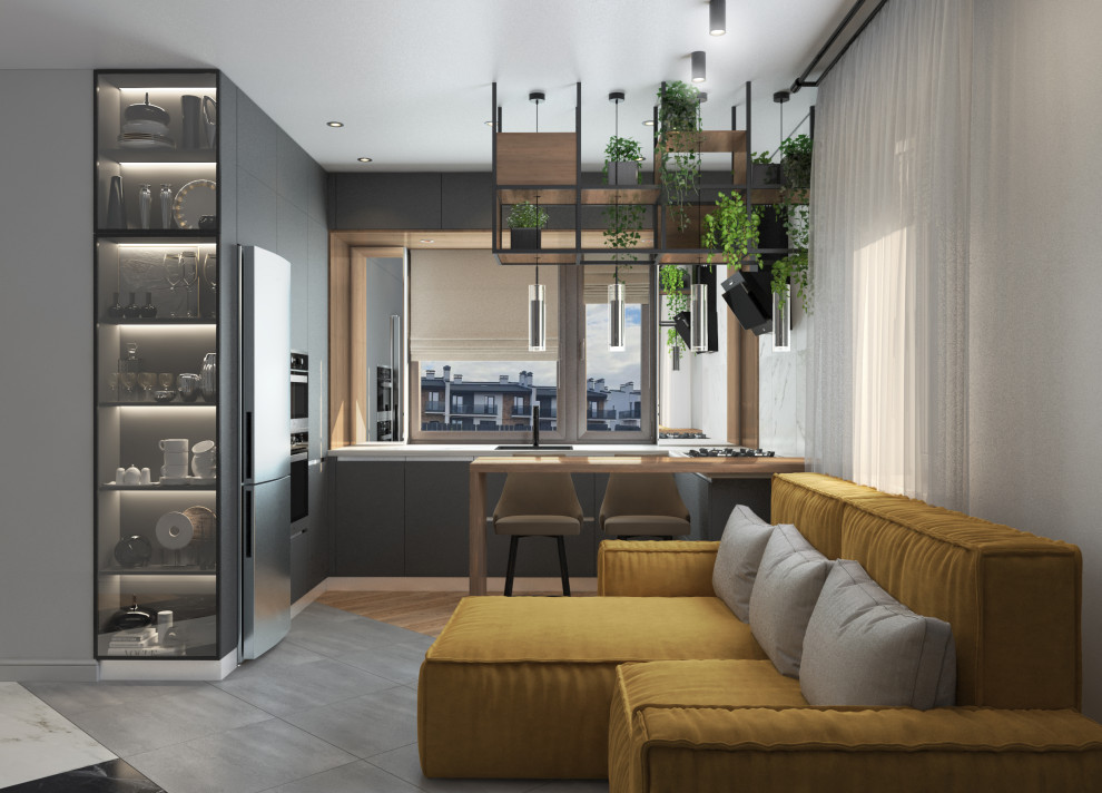 Обложка проекта: ЖК Панорама дизайн-проект пентхауса