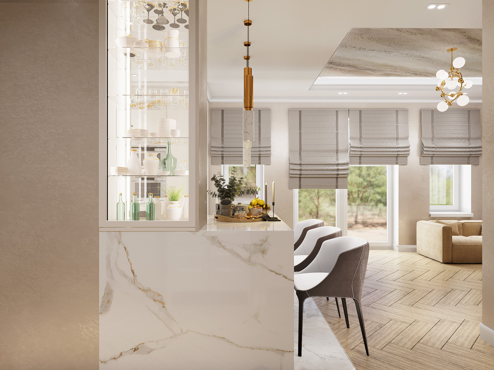 Дизайн- проект и реализация загородного дома