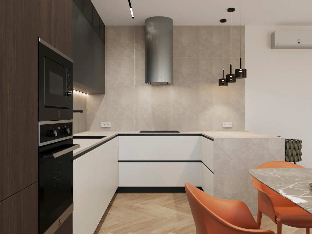 Проект кухни-гостиной