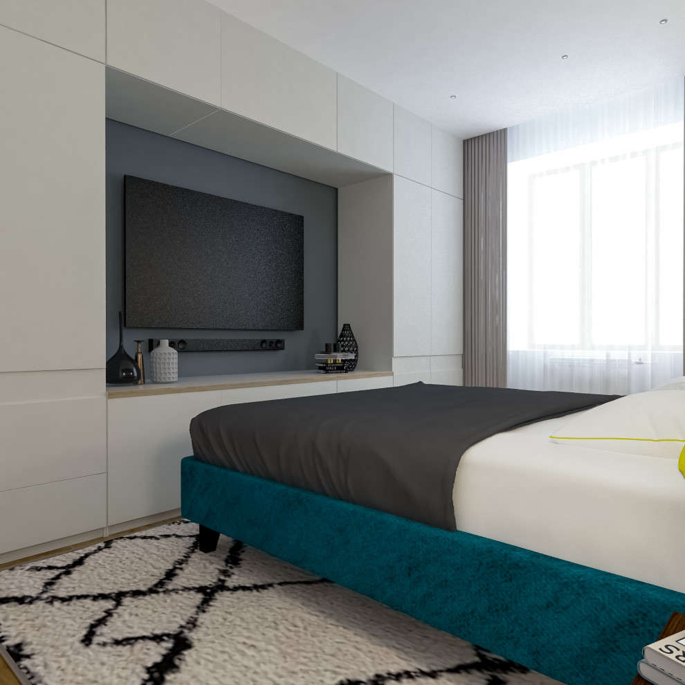 2020. 05. 02. Проект дизайна интерьера квартиры (спальня  2)