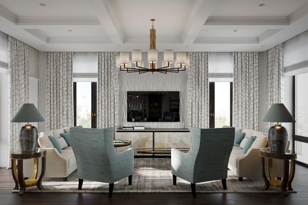 Апартаменты "Пресня Сити" в стиле Барбары Берри