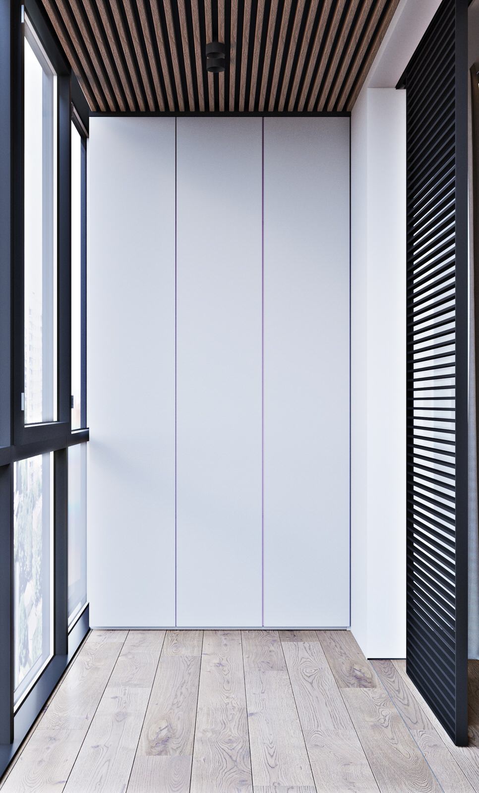 Дизайн трёхкомнатной квартиры  97 м2