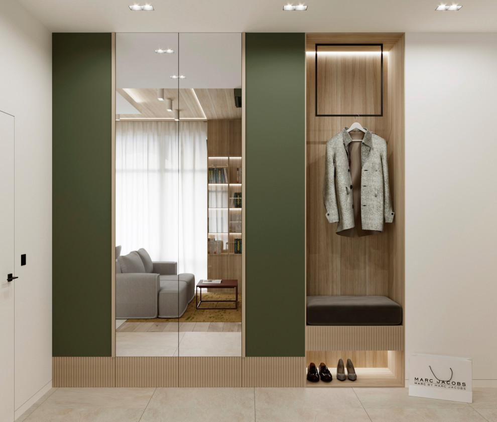 Квартира в Москве. Дизайн-проект прихожей зоны