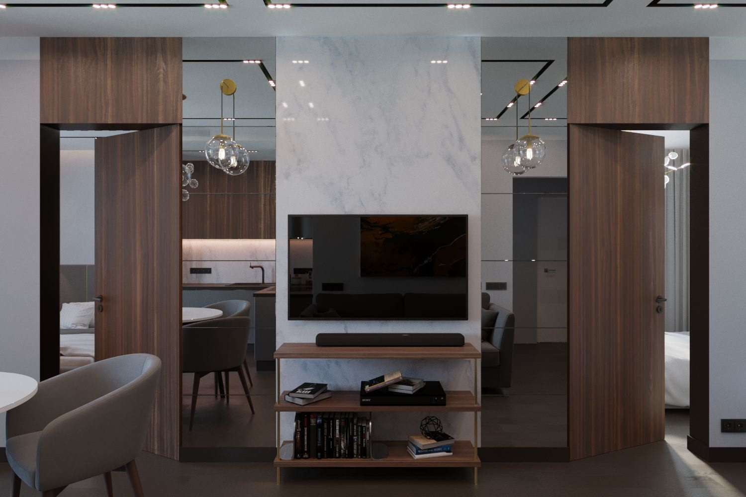 Современная квартира в ЖК «BauHaus» (Баухаус)