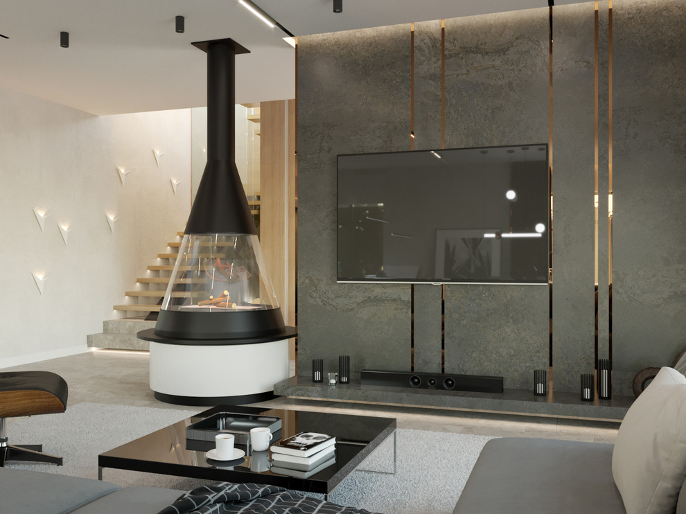 Лесной остров.Гостиная