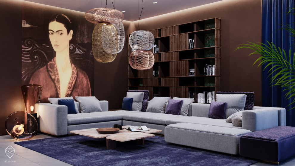 Обложка проекта: Один из наших любимых проектов, Квартира в ЖК «Кандинский»  . В номинации «ЛУЧШИЕ