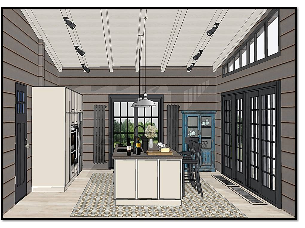 Обложка проекта: Деревянный дом на Истре