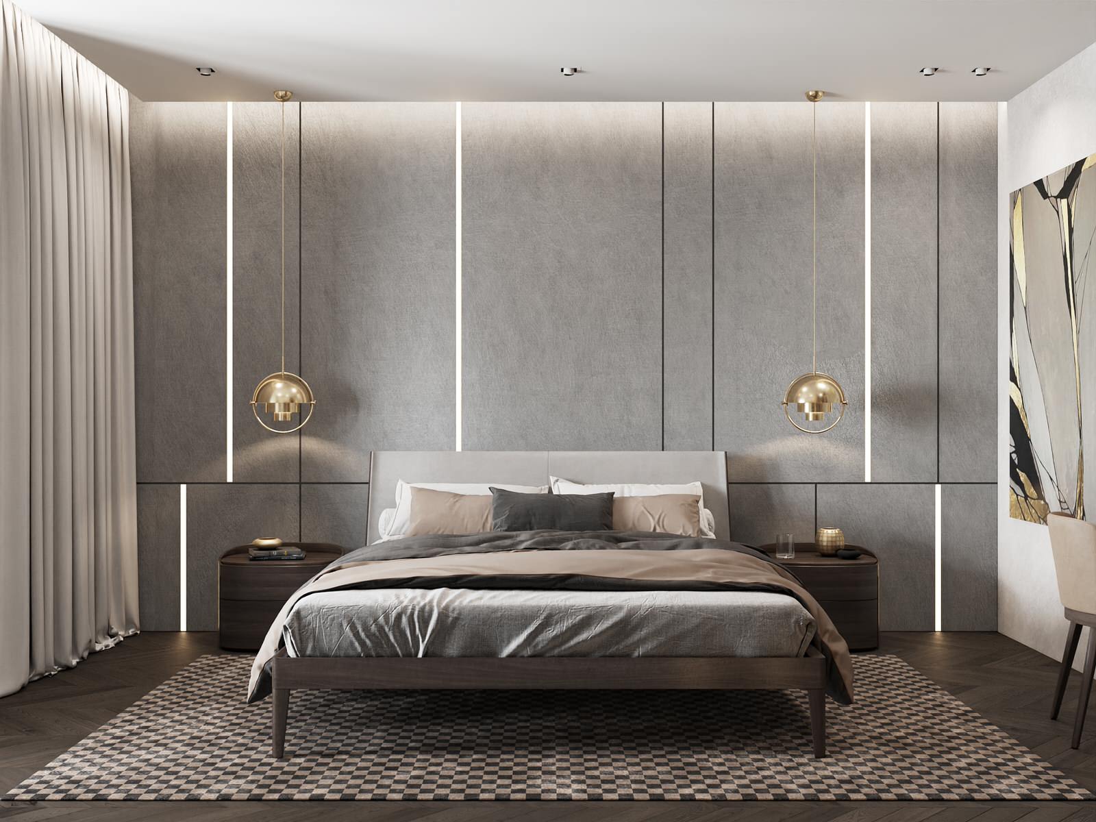 Дизайн четырёхкомнатной квартиры в ЖК "Наследие" | Москва | Россия |