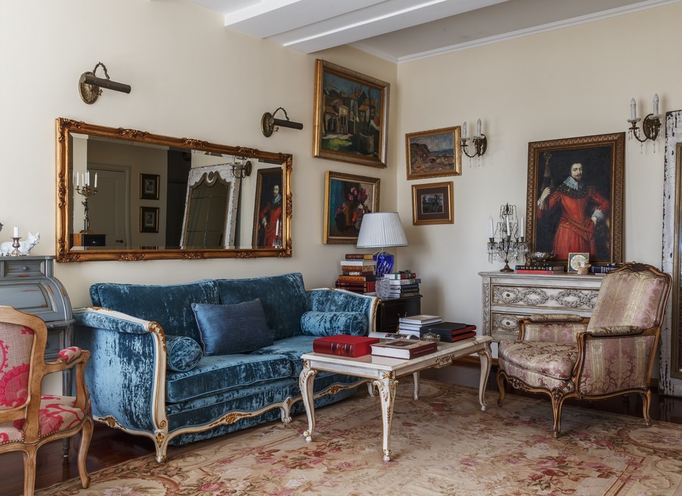 Классический интерьер - живопись