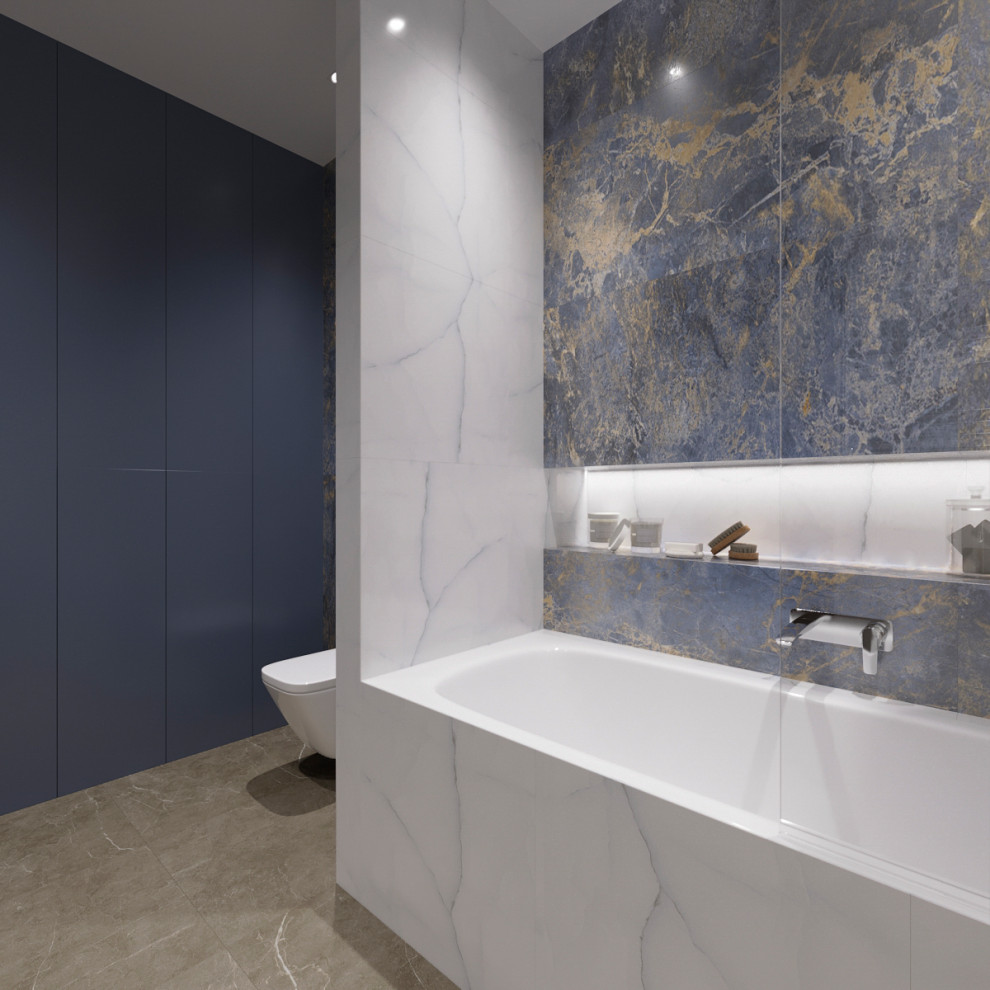 Ванная комната по фен-шую, частный дом 200 кв.м