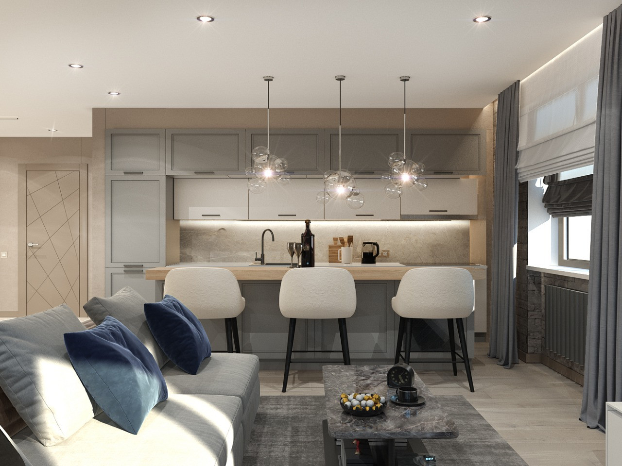 Обложка проекта: Квартира в Орле (как мы сделали 3х комнатную квартиру из двушки )