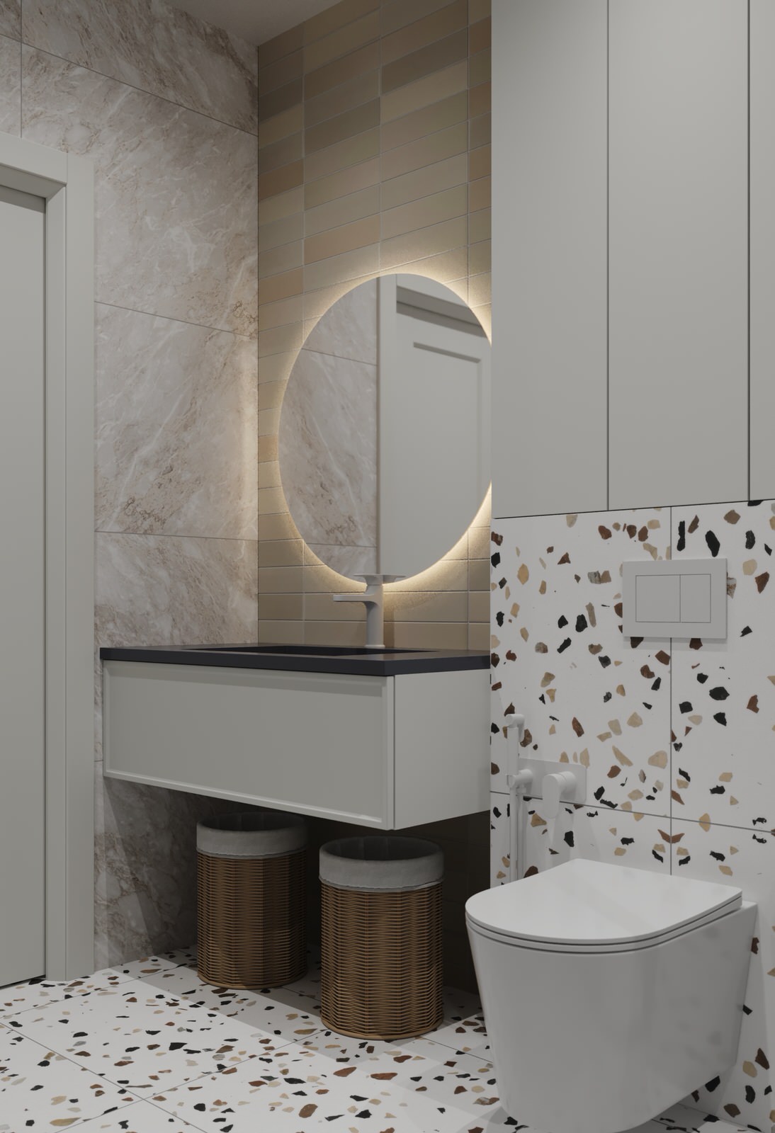 Дизайн проект квартиры 160м