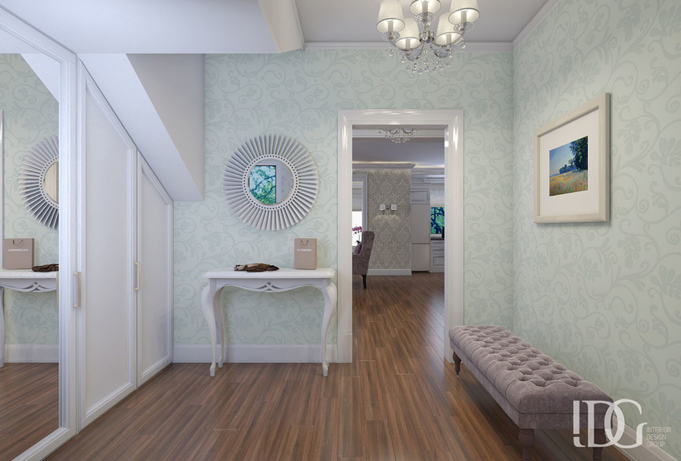 Дизайн 1-го этажа дома в коттеджном поселке Варежки