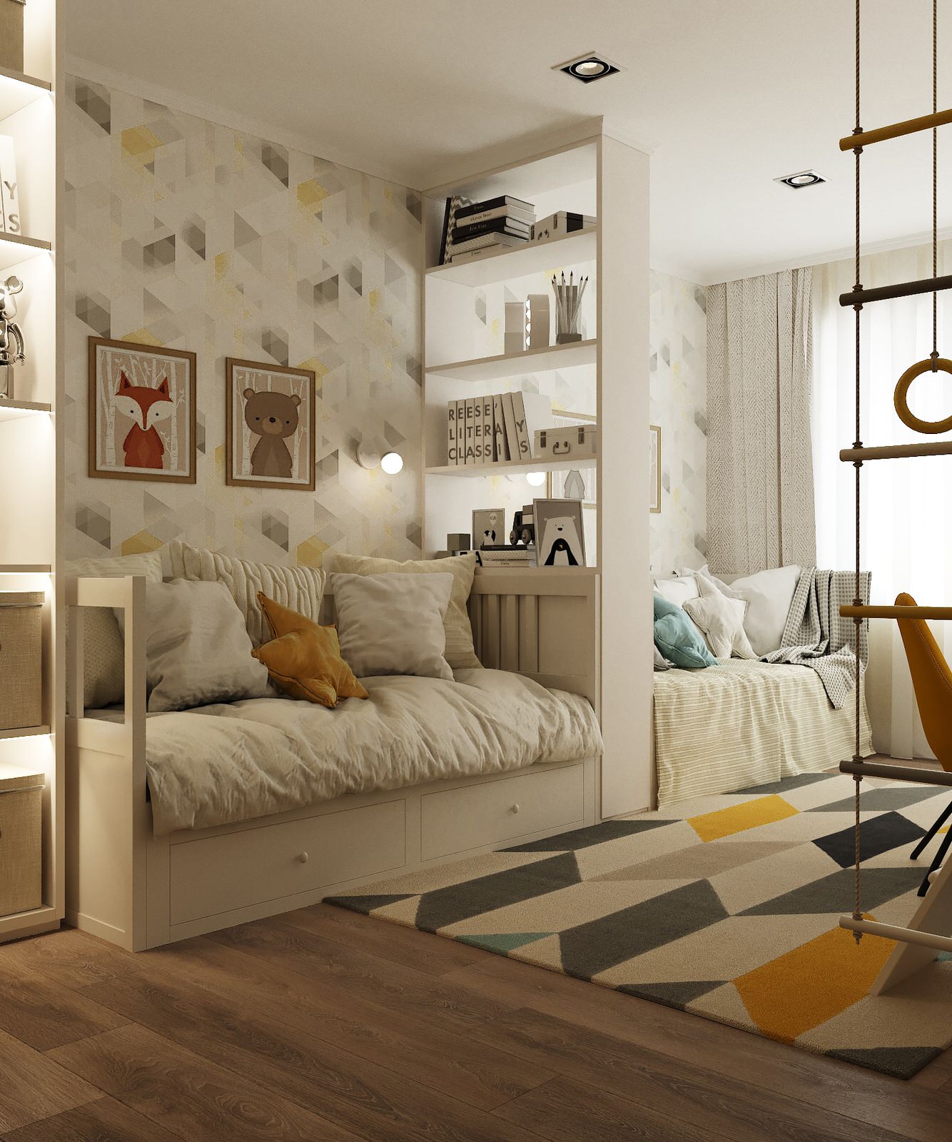 Интерьер детской комнаты в городе Альметьевск