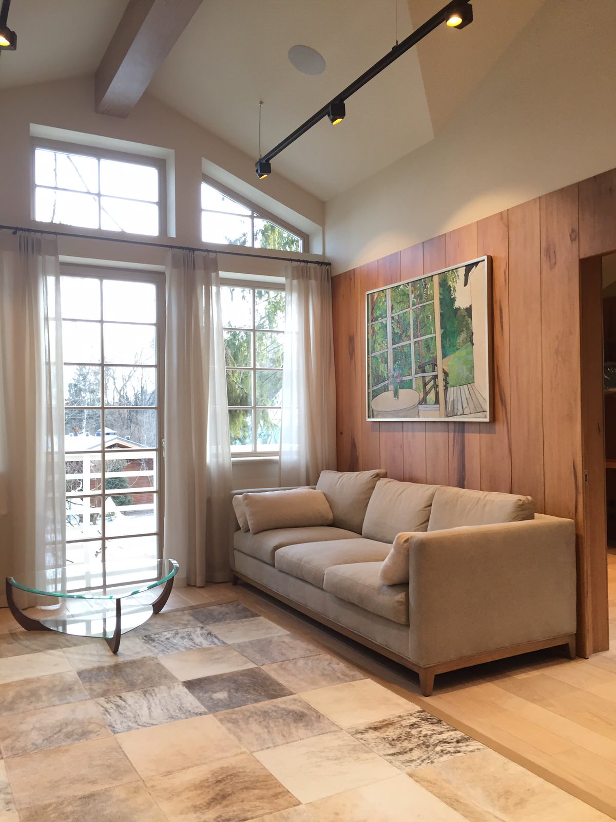 Гараж в стиле лофт