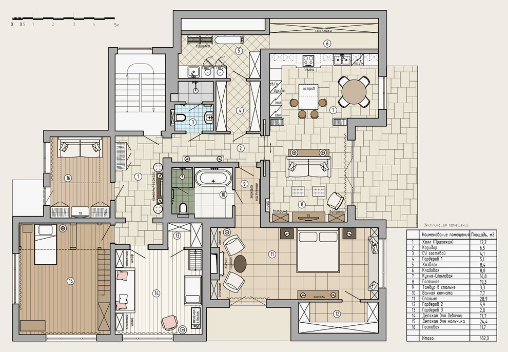 Дом, 180 м2. Пос. Александровской, Ленинградская область. 2015 г.