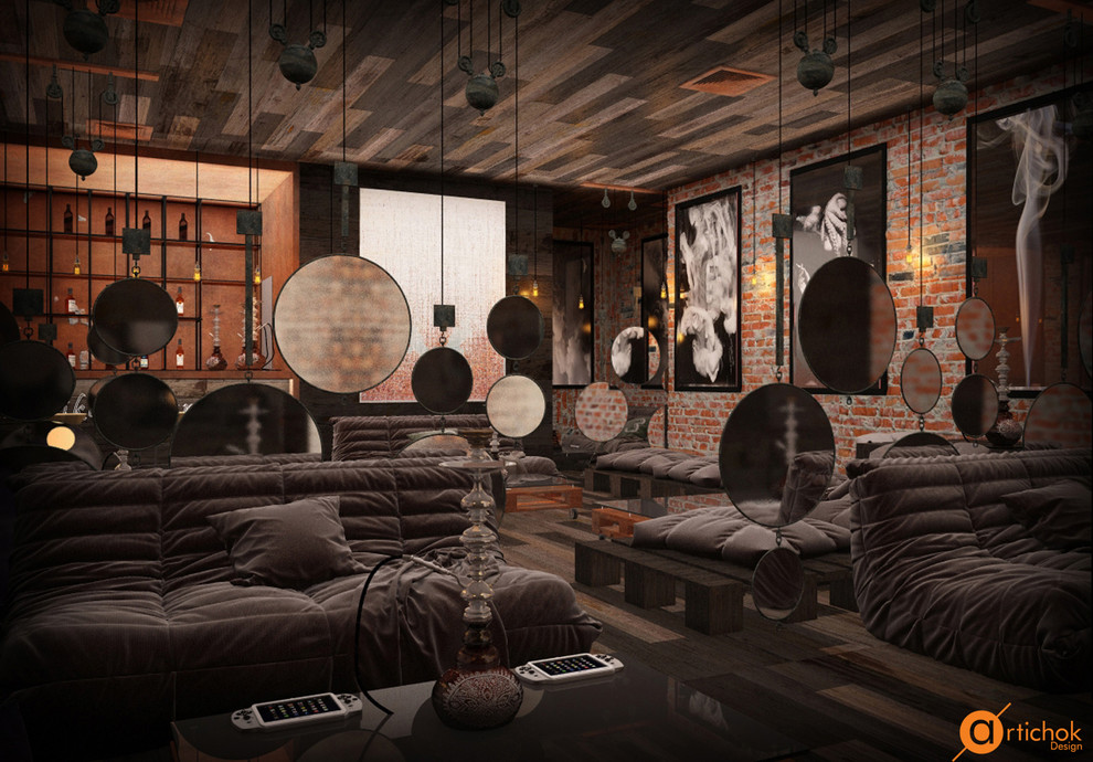 Обложка проекта: Ресторан в стиле лофт