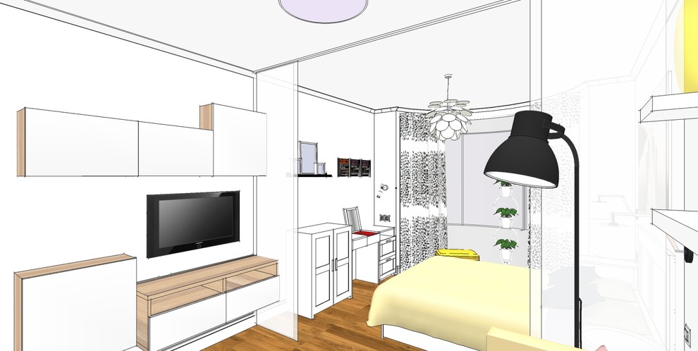 Скандинавский. 43кв.м (1к.кв)