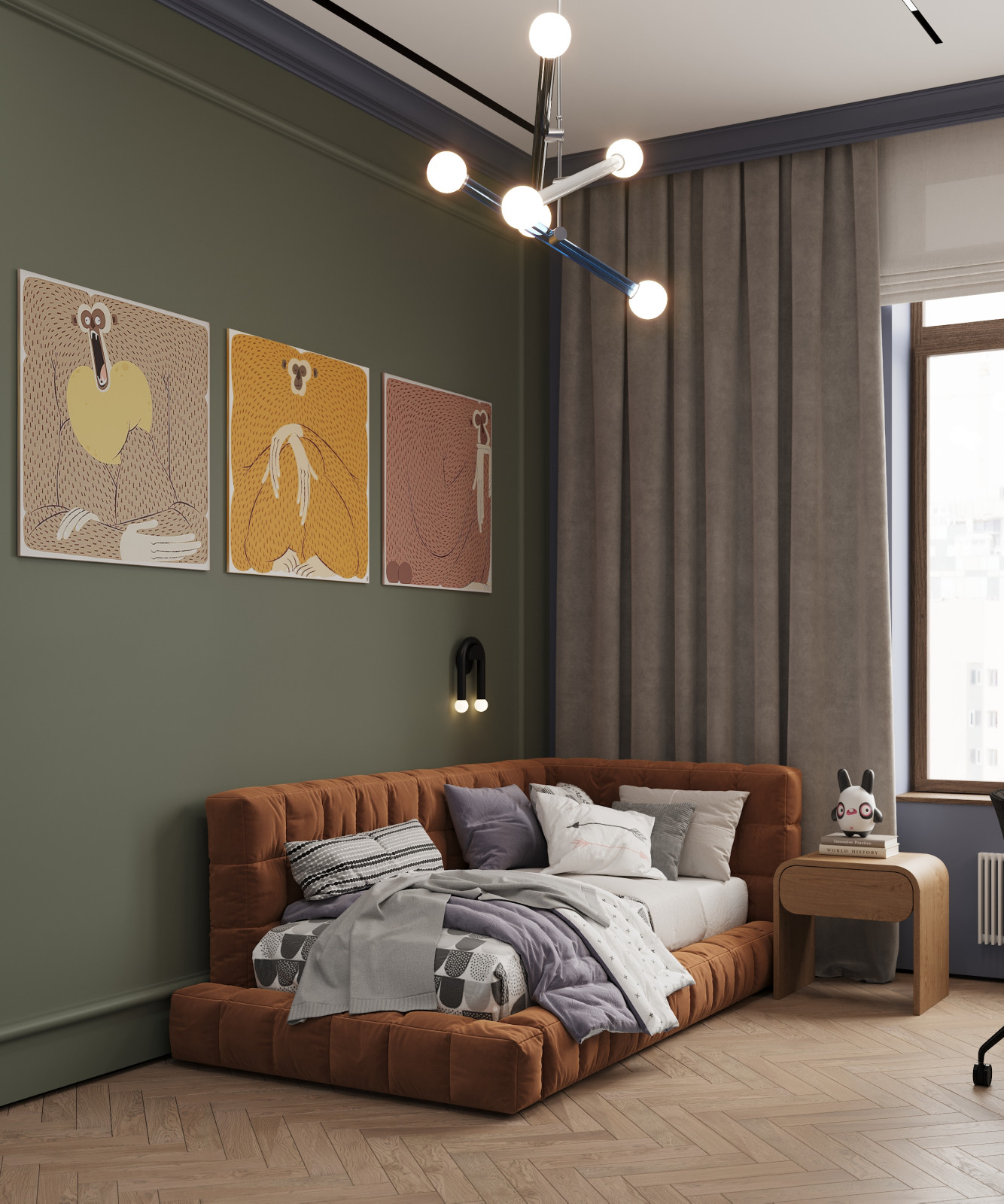 Проект пятикомнатной квартиры 220 кв. м.