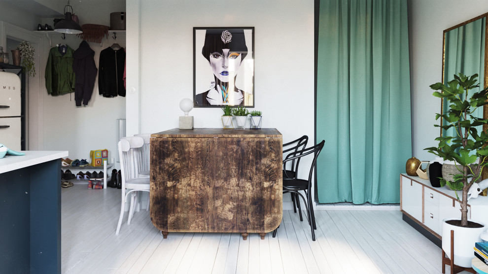 Студия в скандинавском стиле