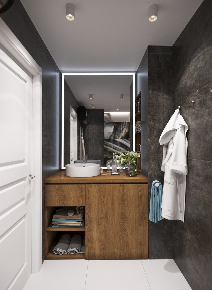 Обложка проекта: Проект 3-d визуализации санузла выполнен для студии "Твой дизайн"