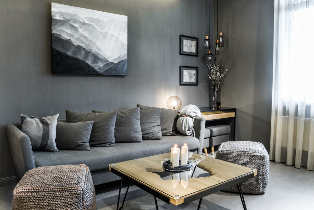 Фото интерьера в стиле "Loft", ул. Зоологическая, г.Калиниград