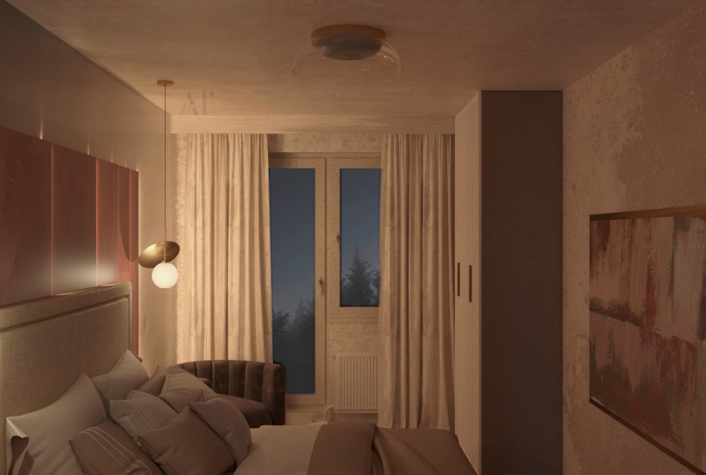 Оформление комнаты для девушки и её жениха